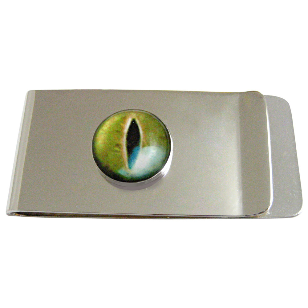 Reptile Eye Design Money Clip